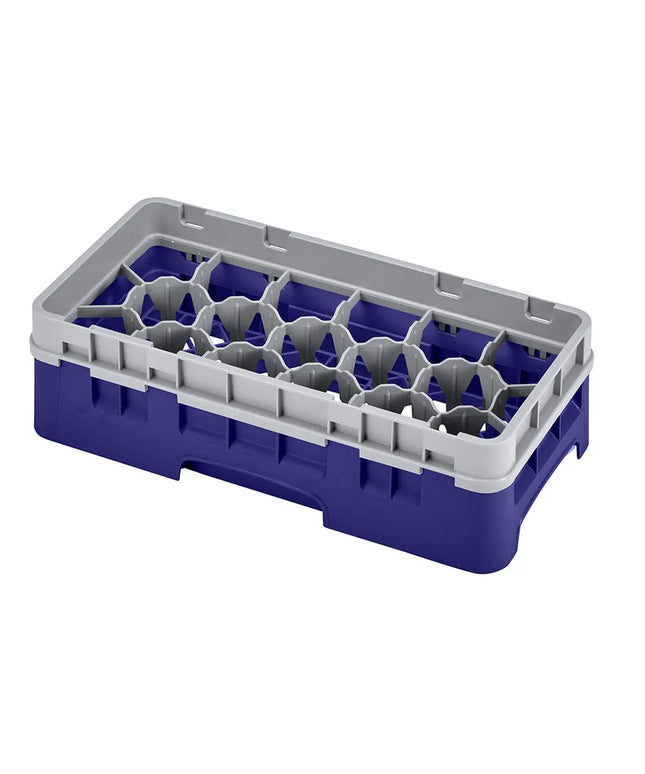 Giá Rửa Ly Cambro Camrack 17HS318186 17 Ngăn - Có Tầng Mở Rộng, Xanh Navy