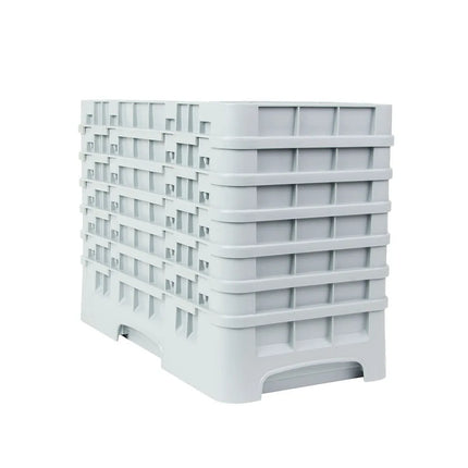 Giá Rửa Ly Camrack Cambro 10HS1114151 10 Ngăn (6) Thanh Nâng Màu Xám Nhạt