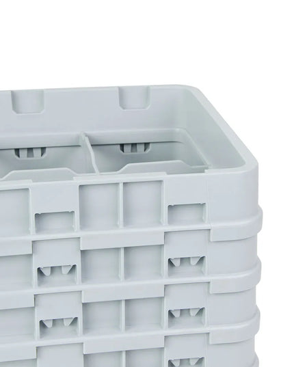 Giá Rửa Ly Camrack Cambro 10HS1114151 10 Ngăn (6) Thanh Nâng Màu Xám Nhạt