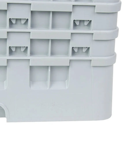 Giá Rửa Ly Camrack Cambro 10HS1114151 10 Ngăn (6) Thanh Nâng Màu Xám Nhạt