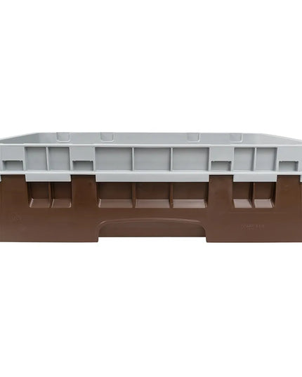 Giá Rửa Ly Camrack Cambro 10HS318167 - Có Thanh Nối, 10 Ngăn, Màu Nâu