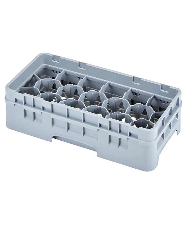 Giá Rửa Ly Camrack Cambro 17HS318151 17 Ngăn (1) Thanh Nâng Màu Xám Nhạt
