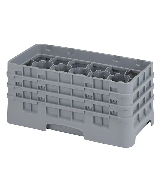 Giá Rửa Ly Camrack Cambro 17HS638151 17 Ngăn (3) Thanh Nâng Màu Xám Nhạt