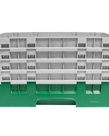 Giá Rửa Ly Camrack Cambro 17HS800119 - (4) Thanh Nối, 17 Ngăn, Màu Xanh Sherwood