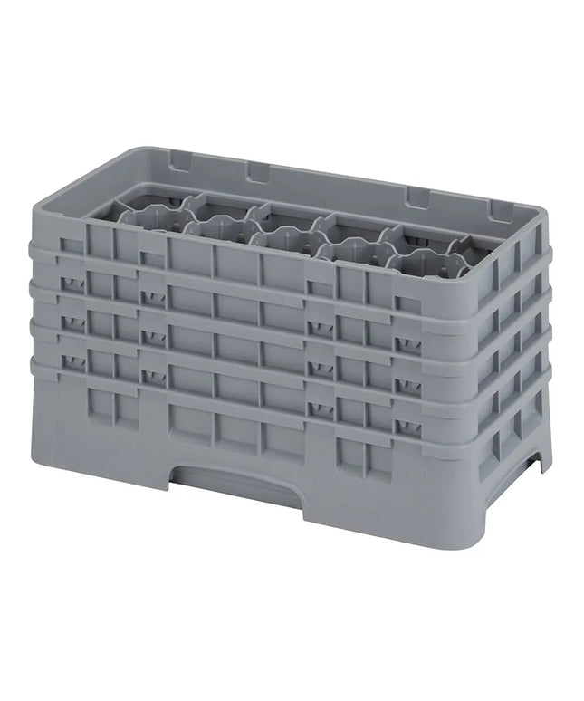 Giá Rửa Ly Camrack Cambro 17HS800151 - (4) Thanh Nối, 17 Ngăn, Màu Xám Nhạt