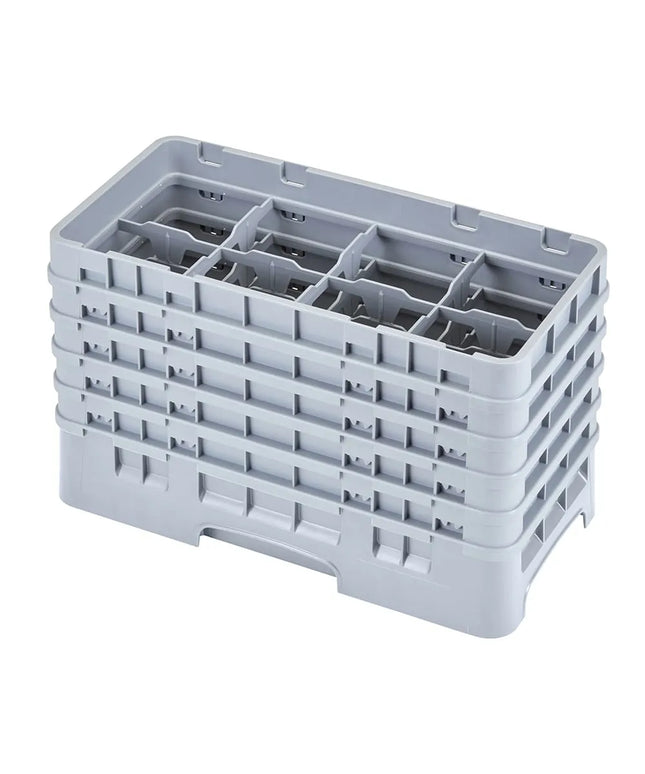 Giá Rửa Ly Camrack Cambro 17HS958151 - (5) Thanh Nối, 17 Ngăn, Màu Xám Nhạt