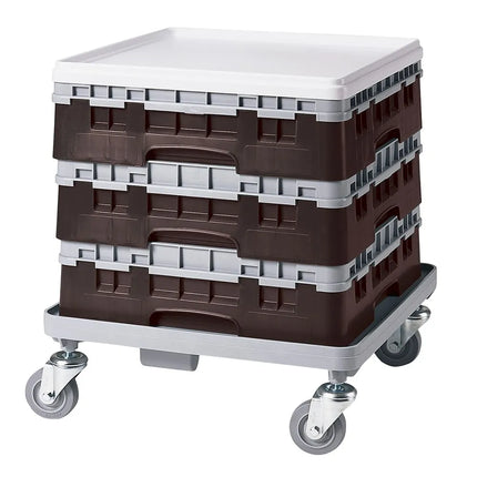 Giá Rửa Ly Camrack® Cambro 9S318167 9 Ngăn - (1) Thanh Nối Màu Xám, Nâu