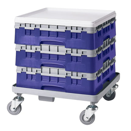Giá Rửa Ly Camrack® Cambro 9S318186 9 Ngăn - (1) Thanh Nối Màu Xám, Xanh Navy