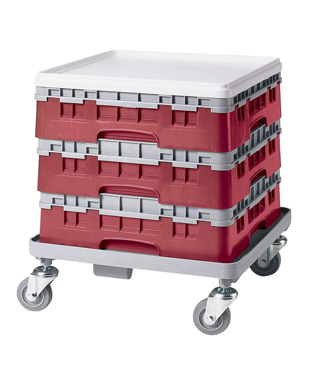 Giá Rửa Ly Camrack® Cambro 9S318416 9 Ngăn - (1) Thanh Nối Màu Xám, Đỏ Cranberry