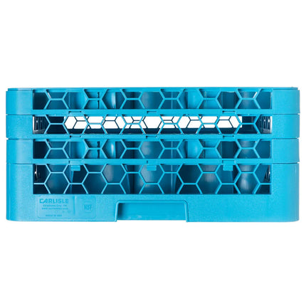 Giá Rửa Ly Carlisle OptiClean™ NeWave™ RW20-214 20 Ngăn - 3 Tầng Mở Rộng, Xanh Dương