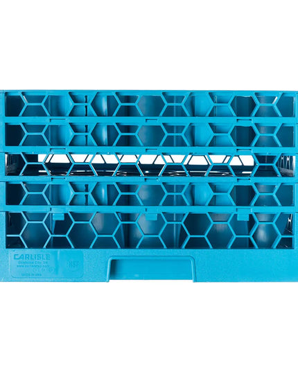 Giá Rửa Ly Carlisle OptiClean™ NeWave™ RW20-314 20 Ngăn - 4 Tầng Mở Rộng, Xanh Dương