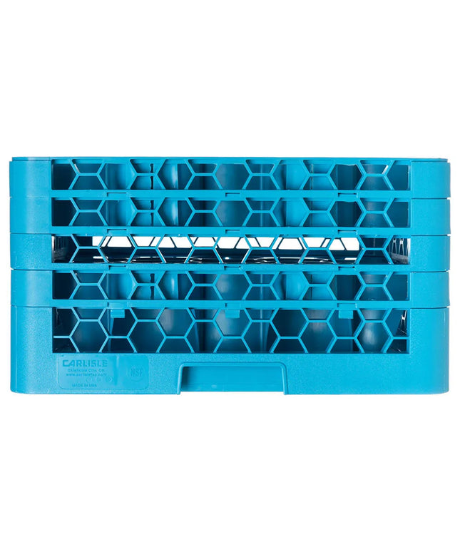 Giá Rửa Ly Carlisle OptiClean™ NeWave™ RW20-314 20 Ngăn - 4 Tầng Mở Rộng, Xanh Dương