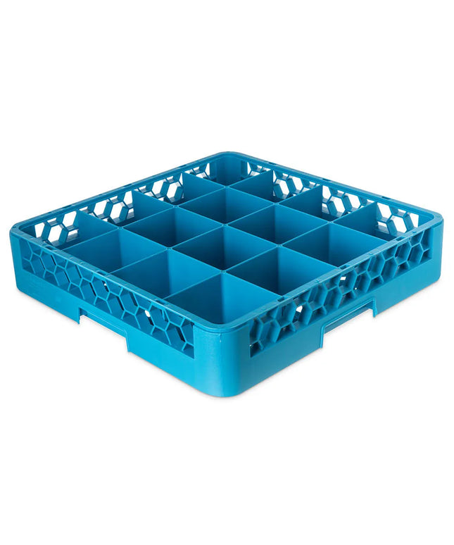 Giá Rửa Ly Carlisle OptiClean™ RC1614 16 Ngăn, Xanh Dương