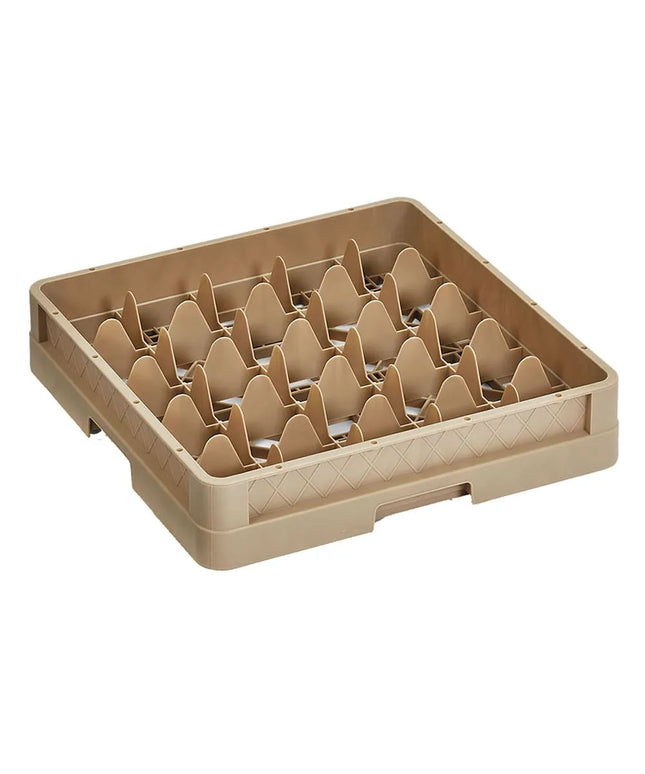 Giá Rửa Ly Traex® Vollrath CR6 Khay Đầy Đủ 25 Ngăn - Beige