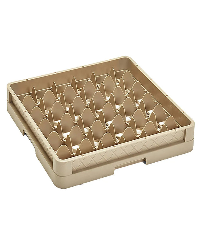 Giá Rửa Ly Traex® Vollrath CR7 Khay Đầy Đủ 36 Ngăn - Beige