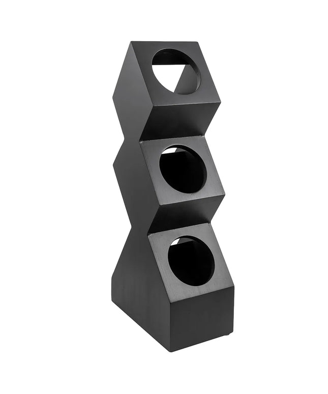 Giá Trưng Bày Ống Đựng Dao Muỗng Nĩa Cal-Mil 1016-3-96 3 Ngăn Gỗ Tre Midnight
