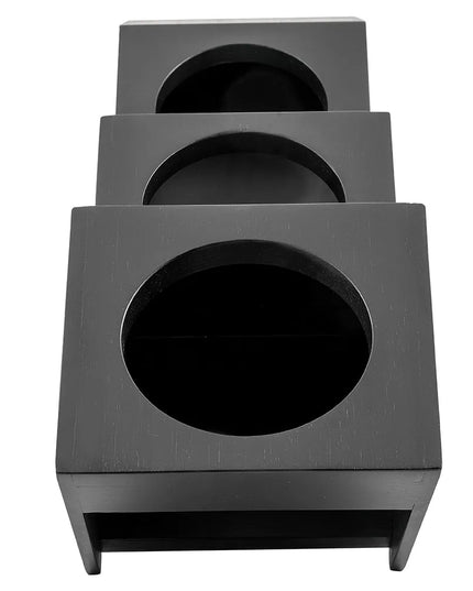 Giá Trưng Bày Ống Đựng Dao Muỗng Nĩa Cal-Mil 1016-3-96 3 Ngăn Gỗ Tre Midnight