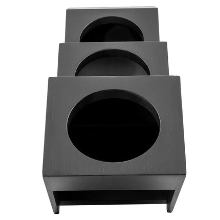 Giá Trưng Bày Ống Đựng Dao Muỗng Nĩa Cal-Mil 1016-3-96 3 Ngăn Gỗ Tre Midnight