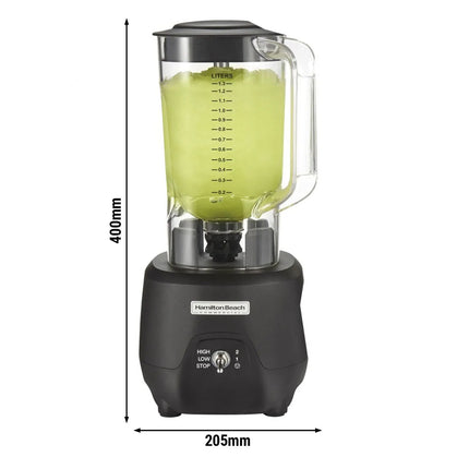 Hamilton Beach Commercial (2 pieces) HAMILTON BEACH | Commercial Bar Mixer HBB908R – 1.25L - 745W - 2-Speed - Wave~Action