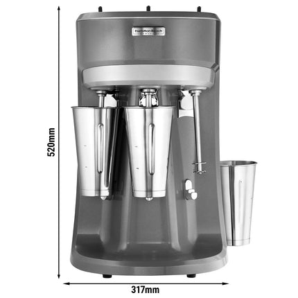 Hamilton Beach Commercial HAMILTON BEACH | Commercial Milkshake Mixer – 1 Speed – 3-Spindles - 3x 750 ml– 900 W