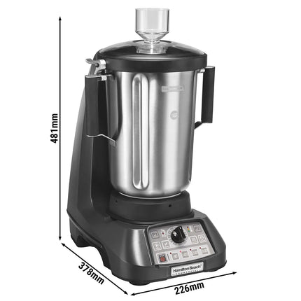 Hamilton Beach Commercial HAMILTON BEACH EXPEDITOR HBF1100S - commercial food blender - 4 litres - 1.5 kW - stainless steel container