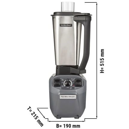 Hamilton Beach Commercial HAMILTON BEACH EXPEDITOR HBF510S - commercial food blender - 1.8 litres - 1.8 kW - stainless steel container