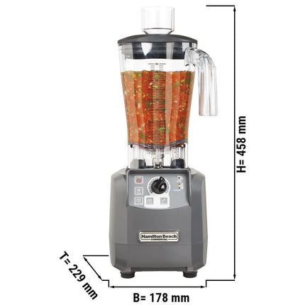 Hamilton Beach Commercial HAMILTON BEACH EXPEDITOR HBF600 - commercial food blender - 1.8 litres - 750 W