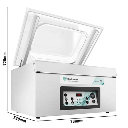 Henkelman | Boxer 52 - Chamber vacuum sealer - 21m³/h - 800 Watt - Digital