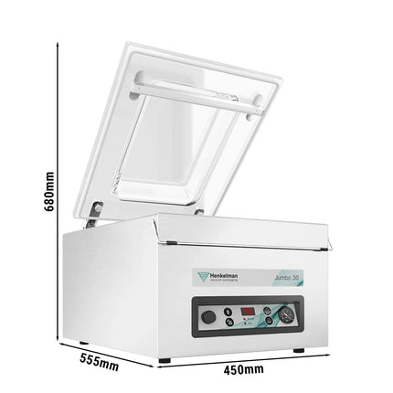 Henkelman | Jumbo 30 – Commercial Chamber Vacuum Sealer – 8 m³/h