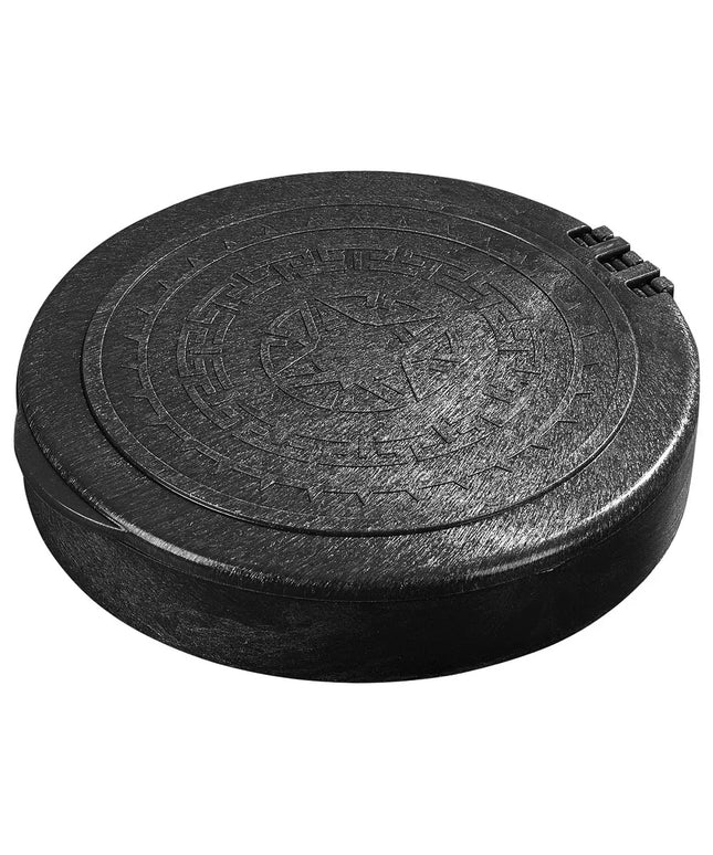 Hộp Đựng Bánh Tortilla Carlisle 071003 18 cm Nắp Đậy, Màu Đen