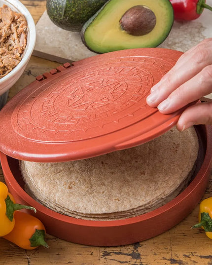 Hộp Đựng Bánh Tortilla Carlisle 071029 Nắp Đậy Terra Cotta 17.8 cm