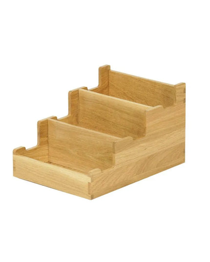 Hộp Đựng Dao Dĩa 3 Ngăn Cal-Mil 23186-21 30.5 x 25.4 cm - Gỗ Sồi