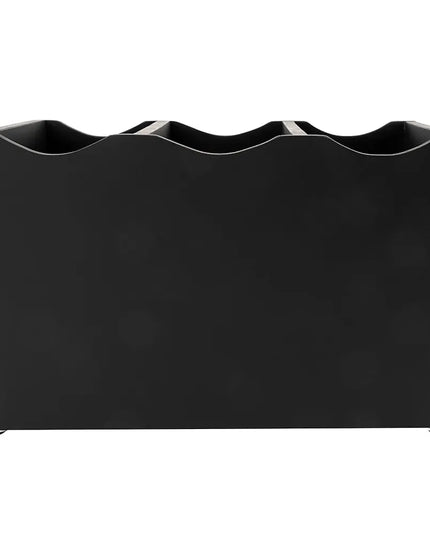 Hộp Đựng Dao Muỗng Nĩa 3 Ngăn Cal-Mil 1244-96, Tre Midnight Bamboo