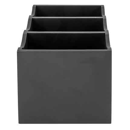 Hộp Đựng Dao Muỗng Nĩa 3 Ngăn Cal-Mil 1244-96, Tre Midnight Bamboo