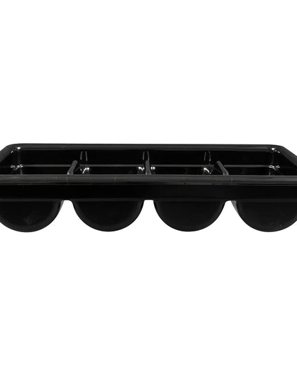 Hộp Đựng Dao Muỗng Nĩa 4 Ngăn Cambro 1120CBP110 Nhựa Màu Đen