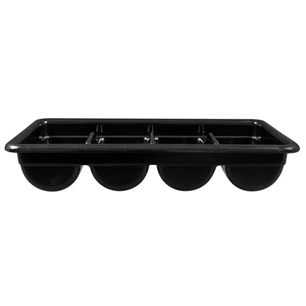 Hộp Đựng Dao Muỗng Nĩa 4 Ngăn Cambro 1120CBP110 Nhựa Màu Đen