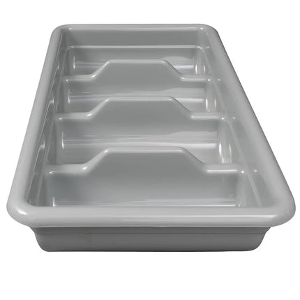 Hộp Đựng Dao Muỗng Nĩa 4 Ngăn Cambro 1120CBP180 Nhựa Màu Xám Nhạt