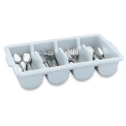 Hộp Đựng Dao Muỗng Nĩa 4 Ngăn Vollrath 1375-31 Nhựa Màu Xám