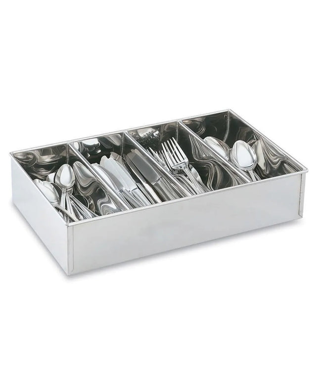 Hộp Đựng Dao Muỗng Nĩa 4 Ngăn Vollrath 99700 Inox