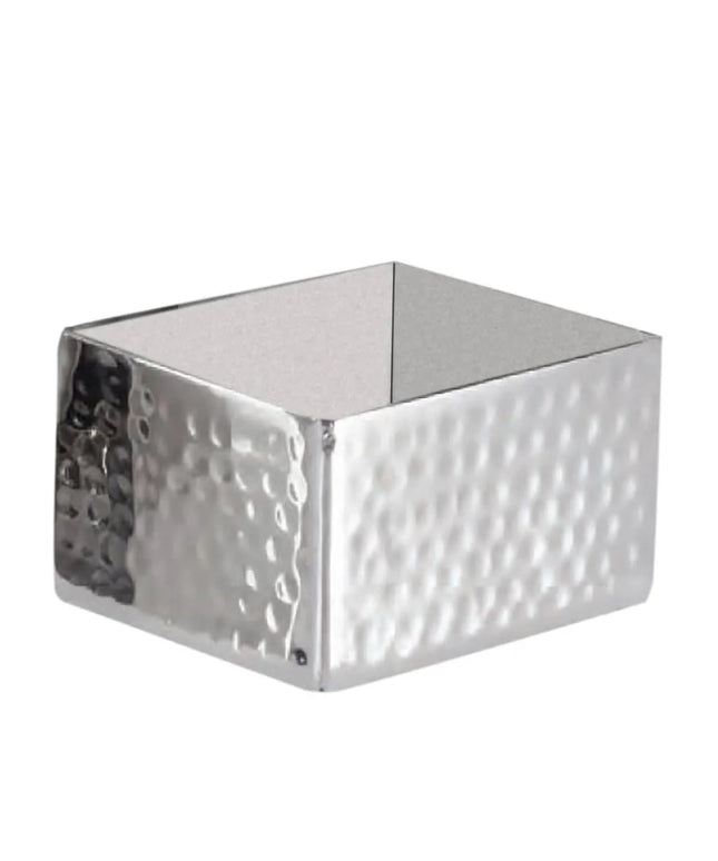 Hộp Đựng Đường Chữ Nhật American Metalcraft HMSPH4 Thép Không Gỉ Vân Gò Màu Bạc
