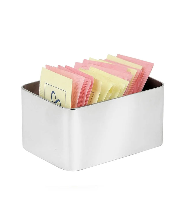 Hộp Đựng Đường Chữ Nhật Eastern Tabletop 7350RD Thép Không Gỉ Màu Bạc