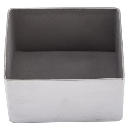 Hộp Đựng Đường Chữ Nhật Tablecraft 1157 Thép Không Gỉ Màu Bạc