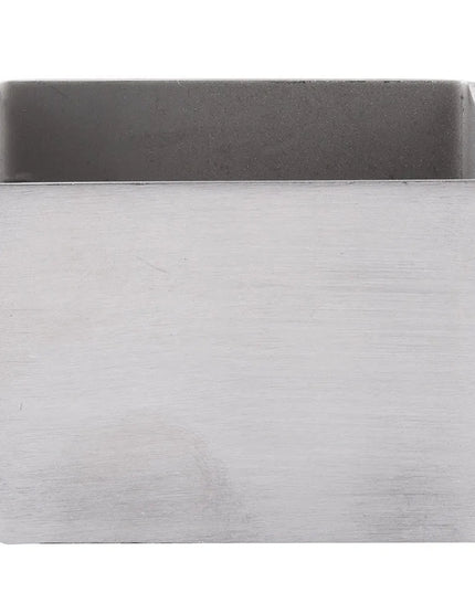 Hộp Đựng Đường Chữ Nhật Tablecraft 1157 Thép Không Gỉ Màu Bạc