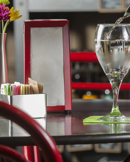 Hộp Đựng Đường Chữ Nhật Tablecraft 1157 Thép Không Gỉ Màu Bạc