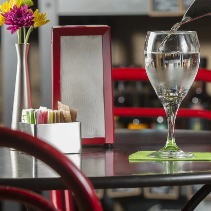 Hộp Đựng Đường Chữ Nhật Tablecraft 1157 Thép Không Gỉ Màu Bạc