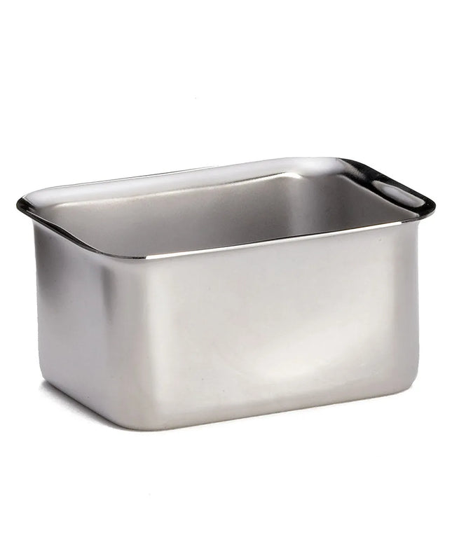 Hộp Đựng Đường Chữ Nhật Tablecraft 58MF Thép Không Gỉ Màu Bạc
