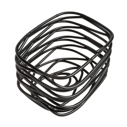 Hộp Đựng Đường Chữ Nhật Tablecraft BK156 Kim Loại Màu Đen