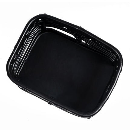 Hộp Đựng Đường Chữ Nhật Tablecraft BK256 Kim Loại Màu Đen