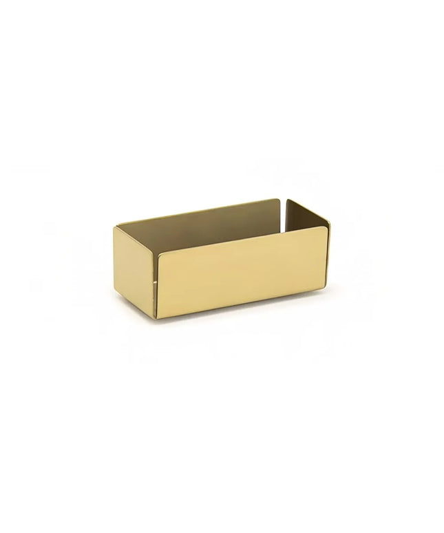 Hộp Đựng Đường Front Of The House Hình Chữ Nhật TSH001GOS93 - Inox, Đồng Thau Mờ