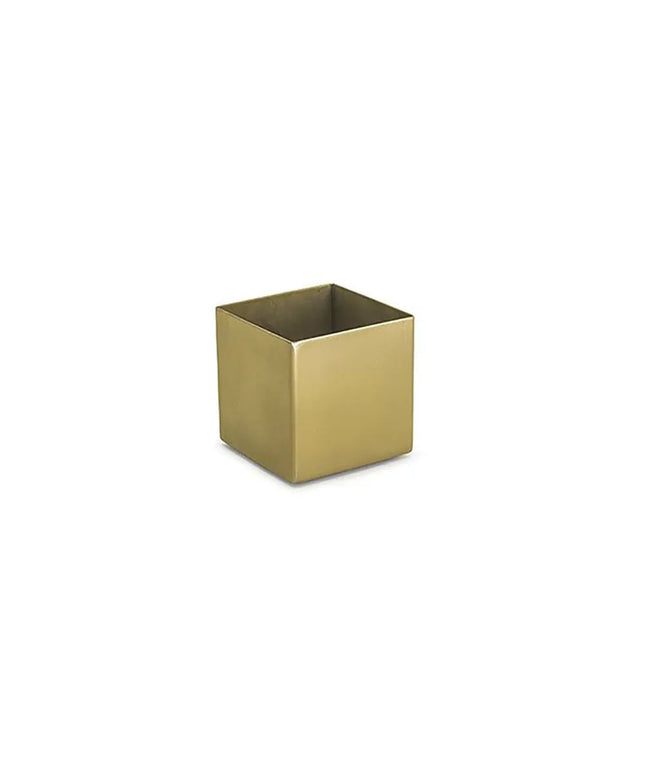 Hộp Đựng Đường Front Of The House Hình Vuông TSH008GOS22 - Inox, Đồng Thau Mờ